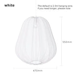 Scandinavian Silk Balloon Chandelier by - Home Decor Lighting Fixture
