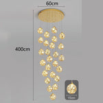 Nordic Stair Chandelier Living Dining Pendant Ceiling Light Indoor Lighting