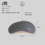 Minimalist Resin Pendant Light: Modern Nordic Chandelier for Restaurant and Bar Counter