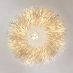 Nordic Feather Pendant Lamps for Bedroom and Home Decor Lighting