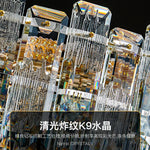 Crystal Light Chandelier: Luxury European Livingroom Lamp 2024 Collection