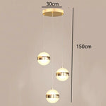 Modern Pendant Light Chandeliers for Living Room Staircase LED Indoor Lighting
