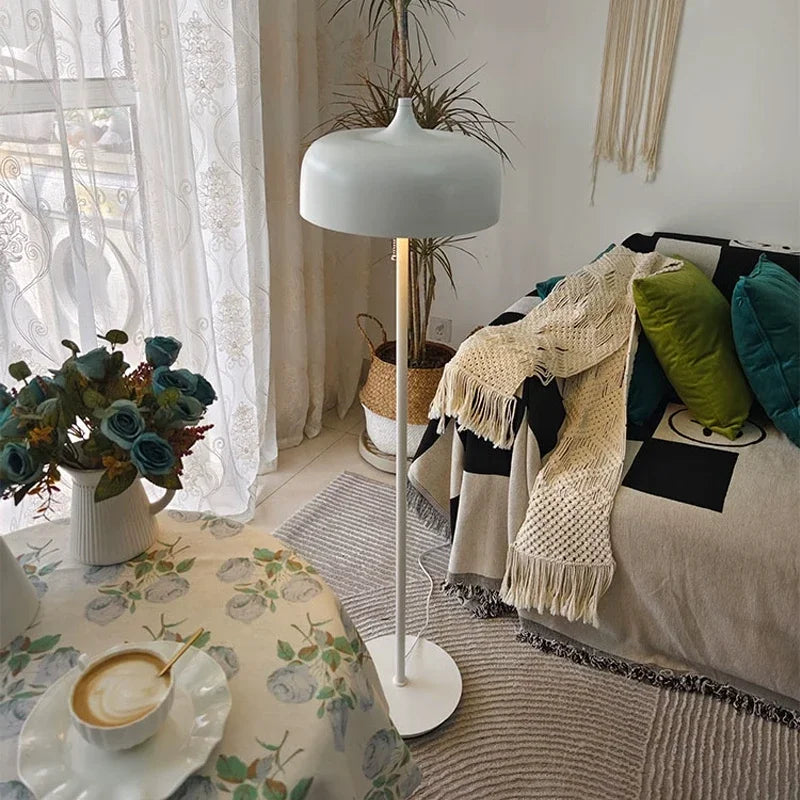 Nordic LED Floor Lamp: Minimalist Modern Lighting for Living Room, Bedroom, Study
