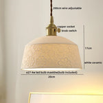 Ceramic Copper LED Pendant Lamps Modern Hanging Light Fixtures