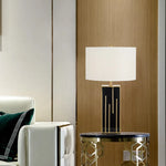 Luxury Gold Metal LED Desk Lamp for Hotel Bedroom & Study