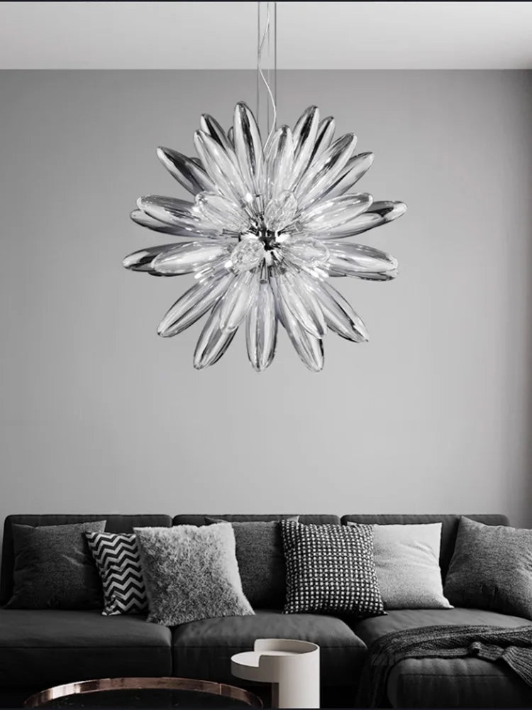 LED Globe 2025 Chandelier in Chrome/Gold - Spectacular Lighting Fixture