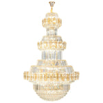 Crystal Chandelier: Villa High Living Room Luxury Lighting