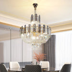 French Bead Chain Crystal Chandelier for Luxury Spaces