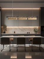 Nordic Gold Stainless Steel Chandelier for Modern Dining Table Decor