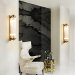 Crystal Wall Lights: Modern Minimalist LED Wall Sconce for Home, Living Room, Bedroom