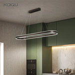 LED Aluminum Ceiling Chandelier for Kitchen Living Room Modern Nordic Design