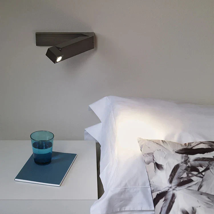 LED Bedside Wall Light 3W Angle Adjustable Sconce for Corridor Bedroom