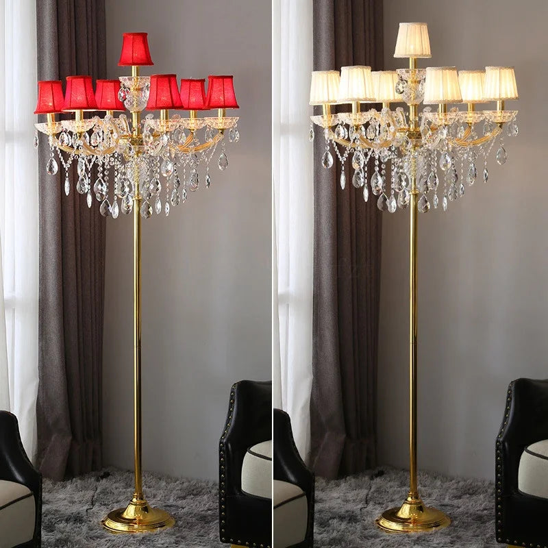 Crystal Table Light: Modern Luxury Nordic Indoor Lighting for Living Room Bedroom