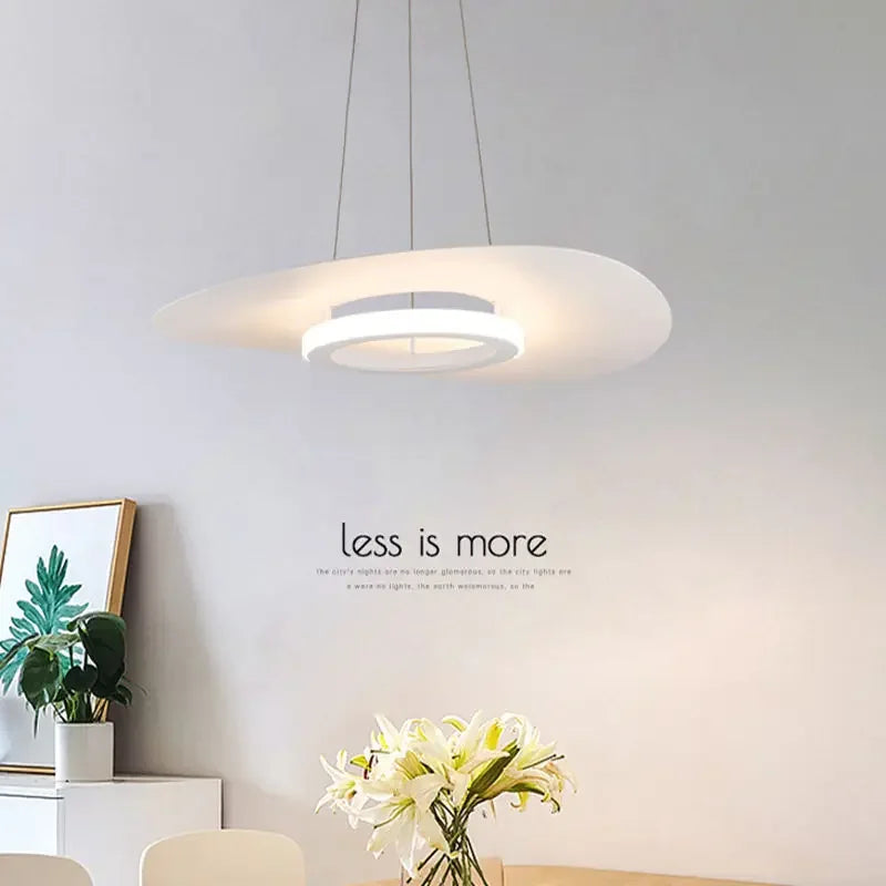 UFO Pendant Lights Chandelier for Dining Living Kitchen Room, Minimalist Designer Art Decor