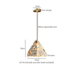 Afralia™ Green Marble LED Pendant Light - Modern Nordic Interior Lighting Fixture