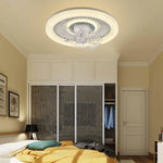 360 Rotating Air Supply LED Ceiling Fan with Quiet DC Motor.