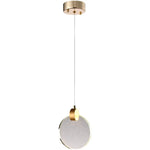 Modern Crystal Pendant Light for Bedroom and Living Room Decor