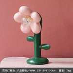 Flower Desk Lamp: Office Bedroom Wedding Gift Living Room Decor Kids Room Bedside Table