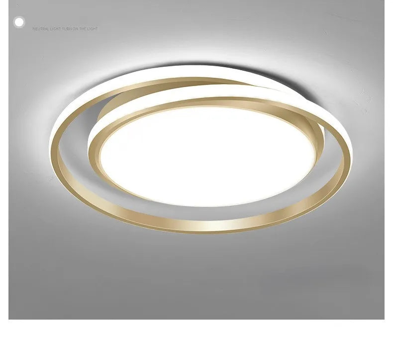 Modern Round Acrylic Chandelier Ceiling Lamp for Stylish Living Room Decor