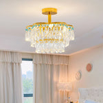Crystal Light: Elegant Chandelier for Living Room, Dining Room & Bedroom