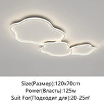 LED Ceiling Light: Minimalist Home Lighting Fixture for Living Room, Bedroom, Kitchen