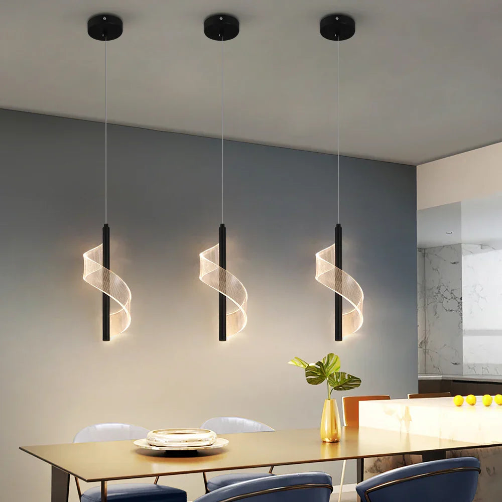 LED Pendant Chandelier Ceiling Lamp for Living Room Dining Kitchen Home Decor