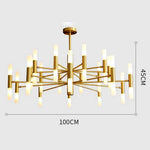 Modern LED Chandelier for Living Room, Salon, Bedroom, Dining Room - Indoor Pendant Lamp