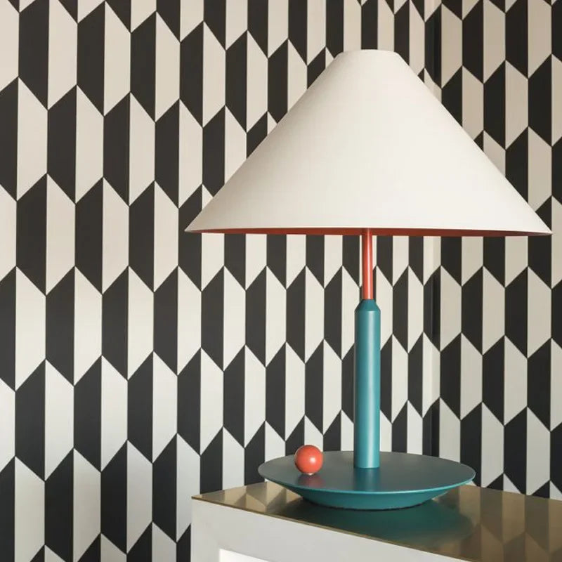 Scandinavia Metal Desk Lamp with E27 Led Bulb for Bedroom