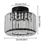 Crystal LED Ceiling Light Chandelier for Bedroom Living Room Dining Room