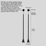 Nordic Minimalist Horn Pendant Light for Living Room and Bedroom