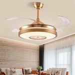 42" LED Ceiling Fan with Remote, 6 Speeds & Reversible Light