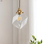 Glass LED Pendant Lights: Nordic Modern Hanging Chandelier