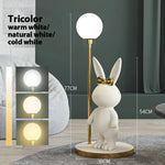 Rabbit LED Floor Lamp for Kids Room Nordic Modern Style