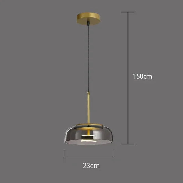 Modern Nordic Glass Pendant Lights for Dining Room Kitchen Bar Bedside