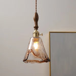 Nordic LED Pendant Lamps, Copper Glass Hanging Lights for Home Decor