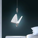 LED Butterfly Pendant Light for Bedroom Living Room: Modern Chanderlier Fixture Lamps