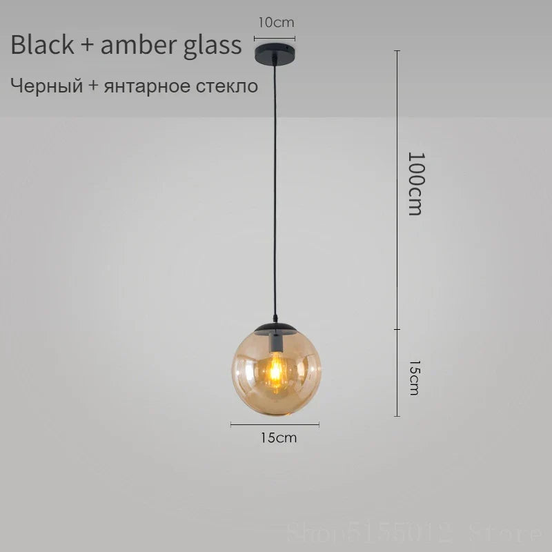Retro Loft Industrial Suspension Pendant Light for Home Decor