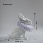 Rabbit LED Table Lamp: Modern Bedroom Bedside Light, Living Room Decor
