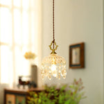 Modern Crystal Glass LED Pendant Light for Cafe, Loft, Bedroom, Living, Dining Room