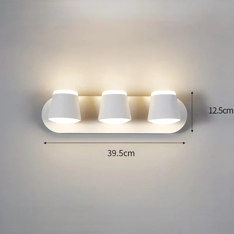 Nordic LED Wall Lamp for Bedroom Study Living Room Indoor Sconce Lighting