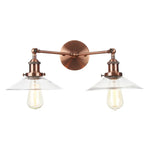 Vintage Loft Art Glass Wall Lamp - LED Study Aisle Bedside Light
