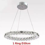 Crystal Triangle Chandelier: Modern K9 Pendant Light for Living & Dining Room