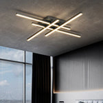 Gold Black Aluminum LED Chandeliers for Bedroom Dining Living Room Lighting