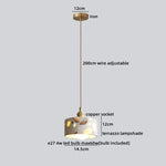 Terrazzo Wood LED Pendant Light for Stylish Home Decor