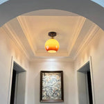 LED Ceiling Lamp Japanese Style Glass Modern Living Room Lighting