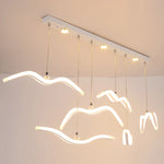 Seagull LED Pendant Light Modern Ceiling Lamp Nordic Chandelier Lumina