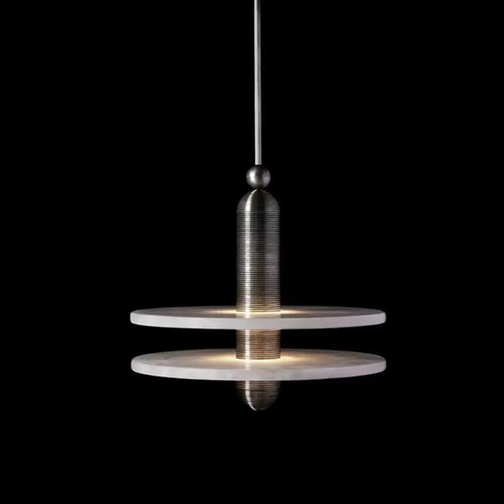 Nordic Marble Single Head Chandelier Luxury Lamps for Modern Restaurant & Bar