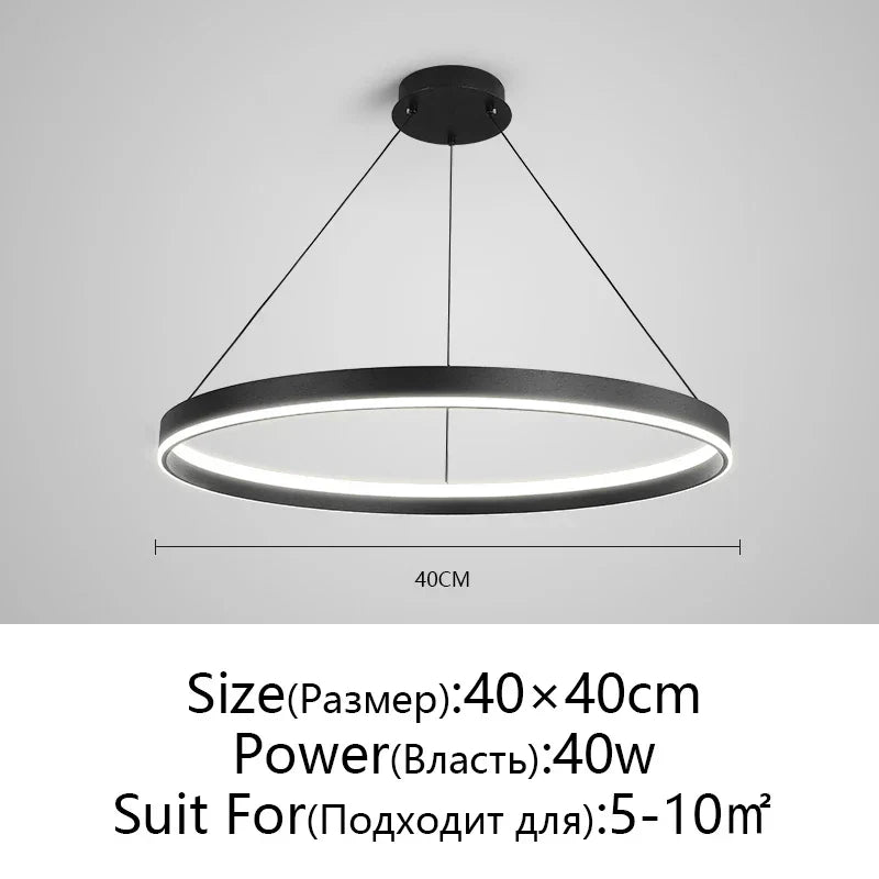 Artistic Black Chandelier for Living Room, Bedroom, Dining Room Lighting