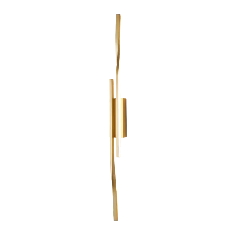 LED Indoor Copper Wall Lamp for Modern Outdoor Living Room Décor