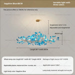 Gingko Leaf Chandelier: Modern Luxury Art Decor for Home, Restaurant & Bar